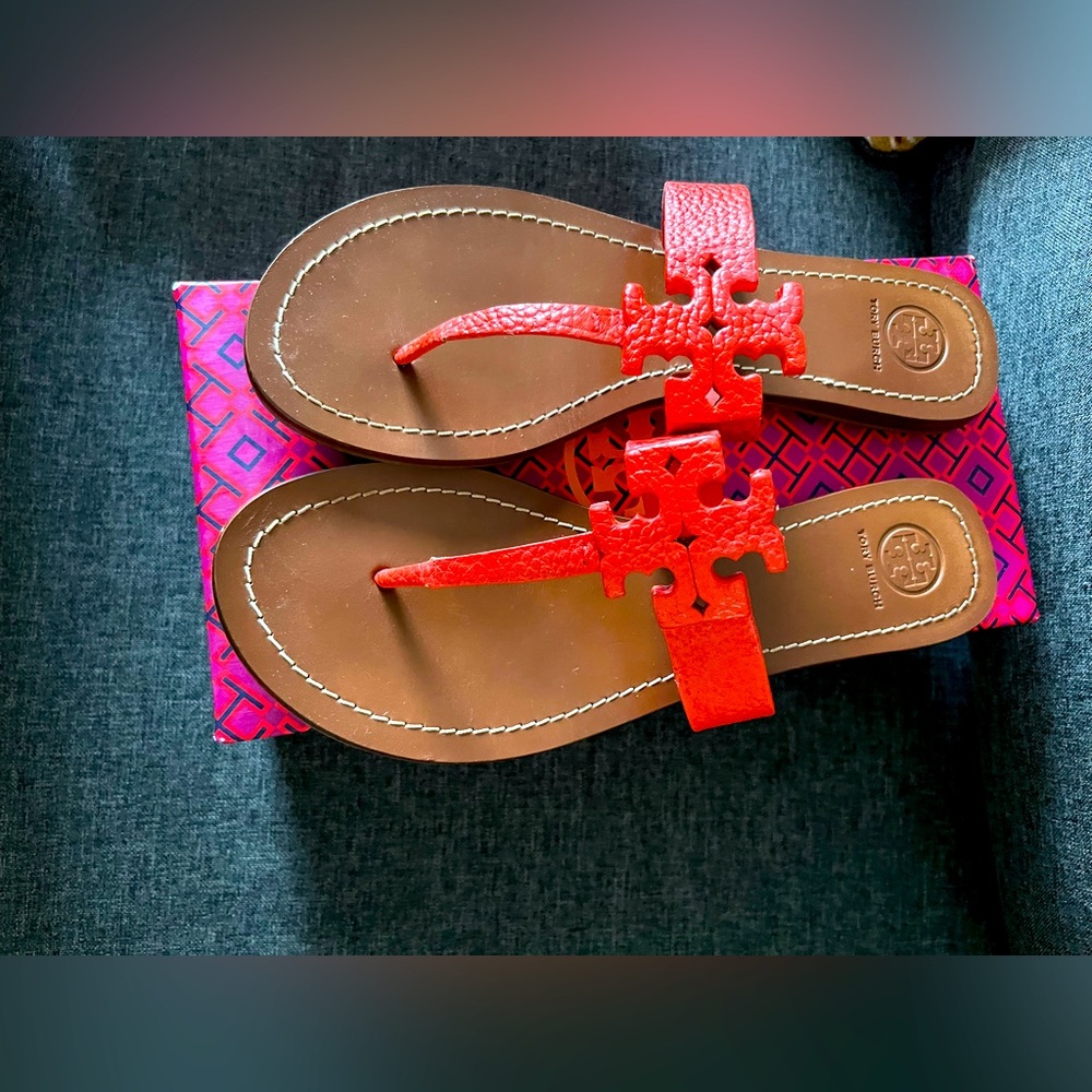Tory Burch Moore Flat Thong Sandals